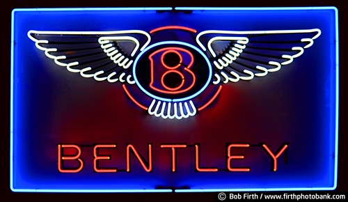 Bentley neon sign;neon sign;signage;Bentley logo;illuminated sign;man cave art;man cave decor;man cave;man cave photos;classic cars;collectible;collectible cars;elegant car;logo
