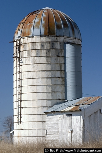 agriculture;blue sky;Buffalo Lake;country;farm;Minnesota;MN;rural;rustic;silo