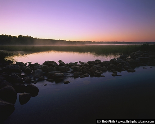 Mississippi River;Mighty Mississippi;morning;Minnesota;MN;Itasca State Park;Headwaters ;colorful sky;peaceful;reflection;rock pathway;rocks;silhouette;sunrise;trees