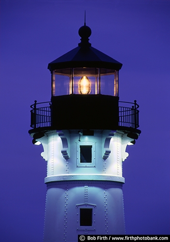 beacon;blue;Duluth Lighthouse;historic;Lake Superior;majestic;Minnesota;mood;night;North Shore;sturdy;close up;destination;Great Lakes;MN;tourism;twilight;luminated;dertail