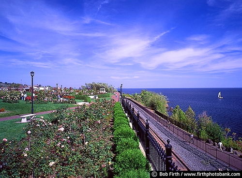 biggest fresh water lake;boats;destination;Duluth Lake Walk;Great Lakes;Kitchi Gammi;Lake Superior;largest freshwater lake;Minnesota;MN;North Shore;sailboats;sailing;summer;tourism;flowers;gardens;Leif Erickson Rose Garden