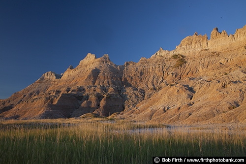 Badlands National Park SD;tourism;southwestern South Dakota;solitude;destination;erosion;rugged;geologic deposits;mixed grass prairie;sharply eroded buttes