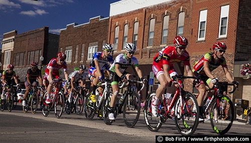 Bicycling;bike;bikers;bicycles;bikes;biking;Cannon Falls MN;competition;cycling;cyclists;fast;men;Minnesota;MN;pack;peloton;race;racing;road race;road bike;sport;summer;panoramic;exercise