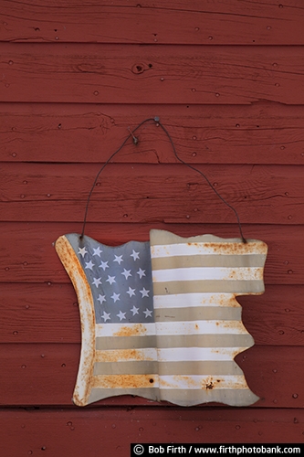 American flag;Americana;barn door;country;patriotic;red barn;Wisconsin;stars and stripes;WI