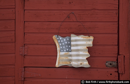 Wisconsin;WI;stars and stripes;red barn;country;barn door;Americana;American flag;patriotic